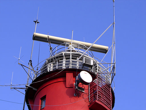 Górna część latarni