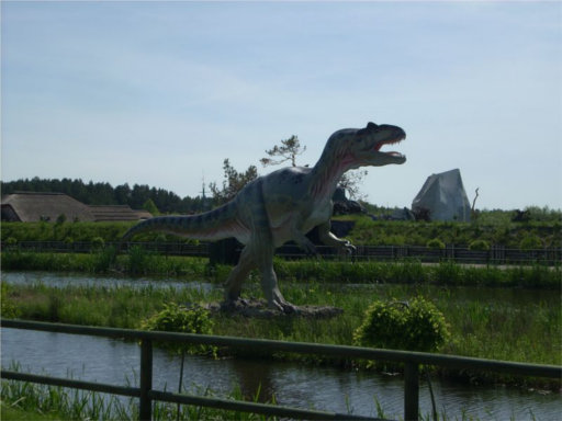 Park dinozaurów w Łebie